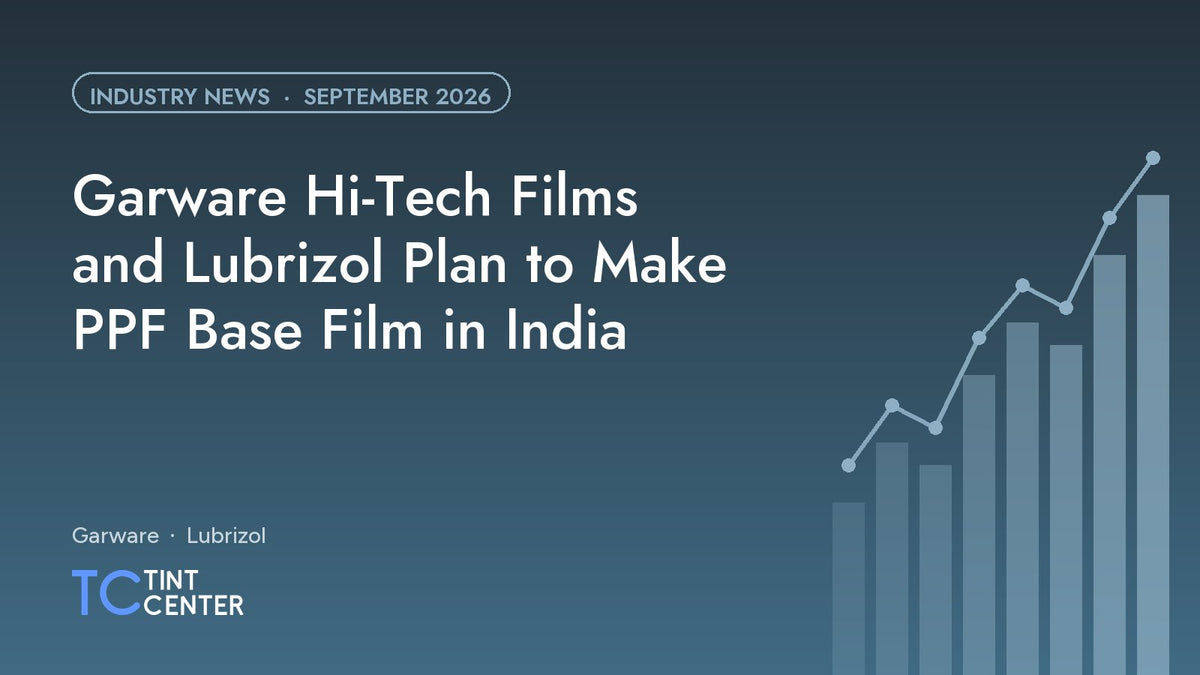 Garware Hi-Tech Films and Lubrizol Plan to Make PPF Base Film in India