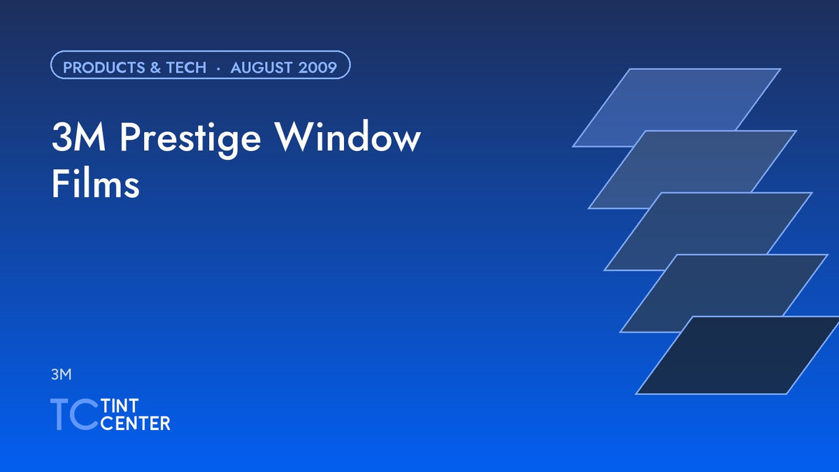 3M Prestige Window Films