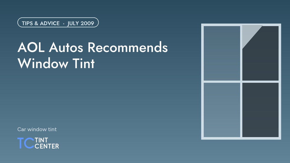 AOL Autos Recommends Window Tint