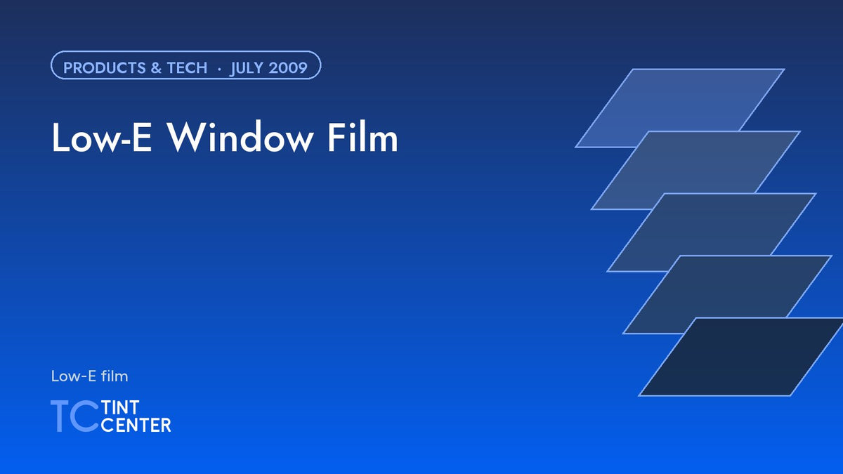 Low-E Window Film
