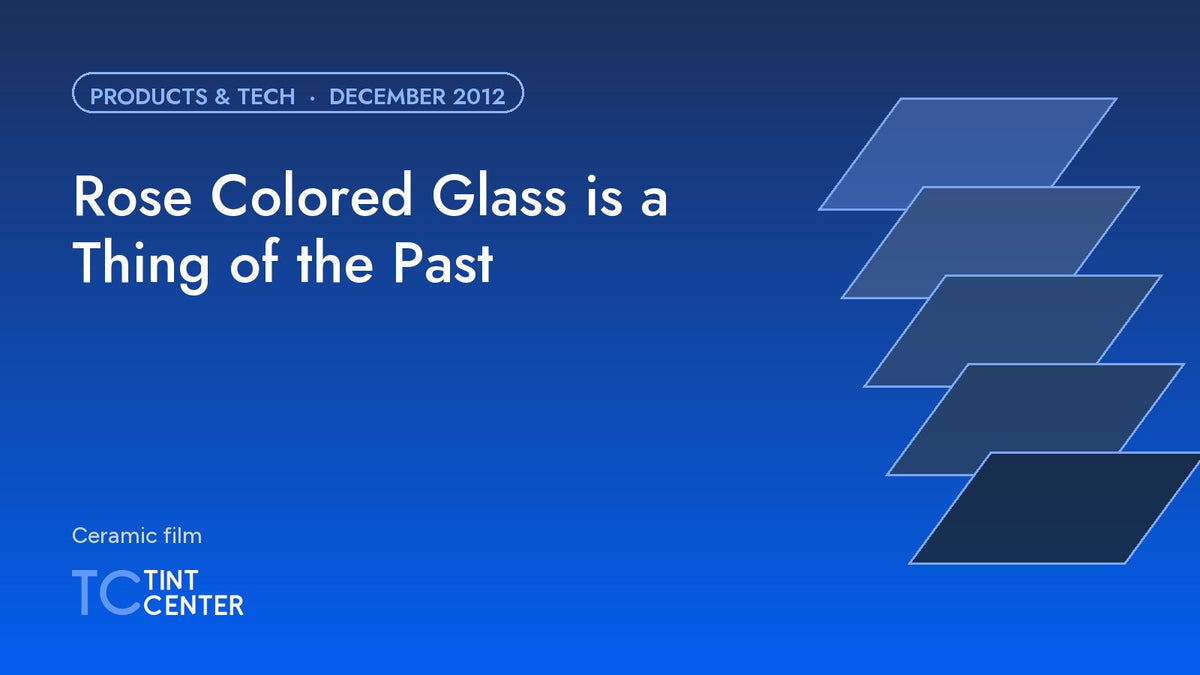 Rose Colored Glass is a Thing of the Past