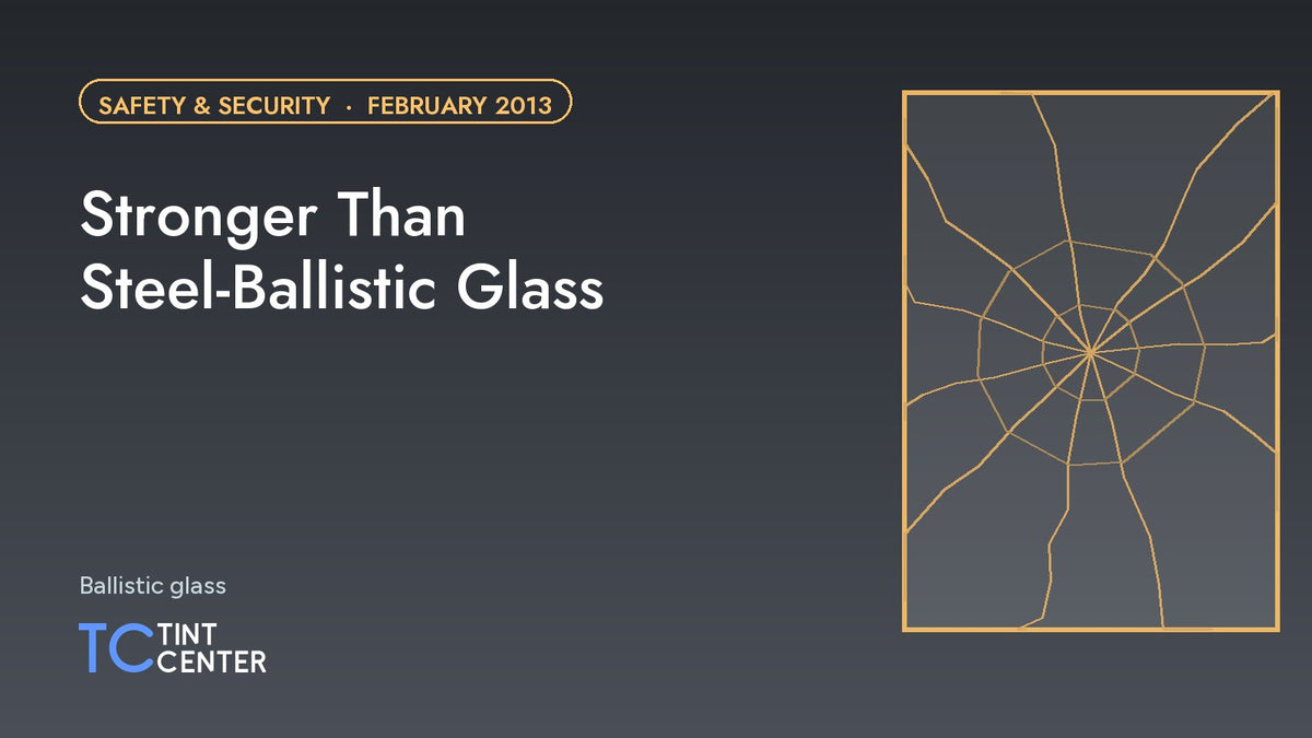 Stronger Than Steel-Ballistic Glass