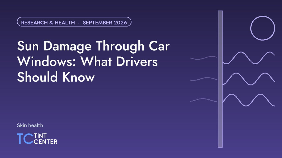 Sun Damage Through Car Windows: What Drivers Should Know